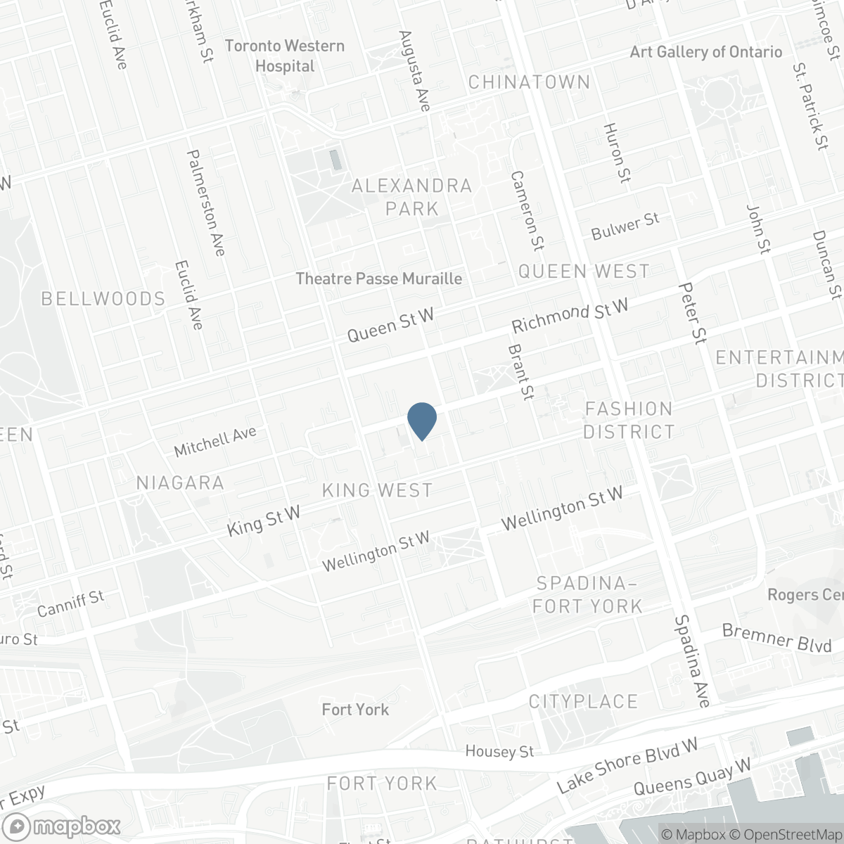 710 - 501 ADELAIDE STREET W, Toronto, Ontario M5V 0R3